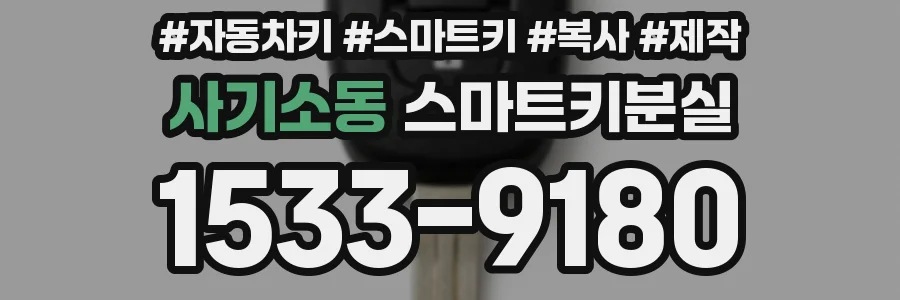 사기소동 스마트키분실
