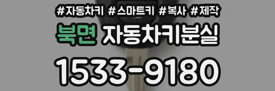 북면 자동차키분실