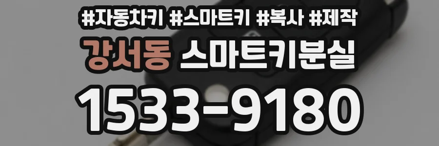 강서동 스마트키분실
