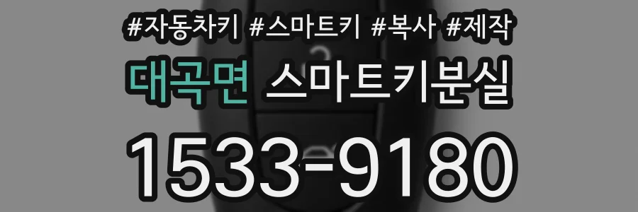 대곡면 스마트키분실