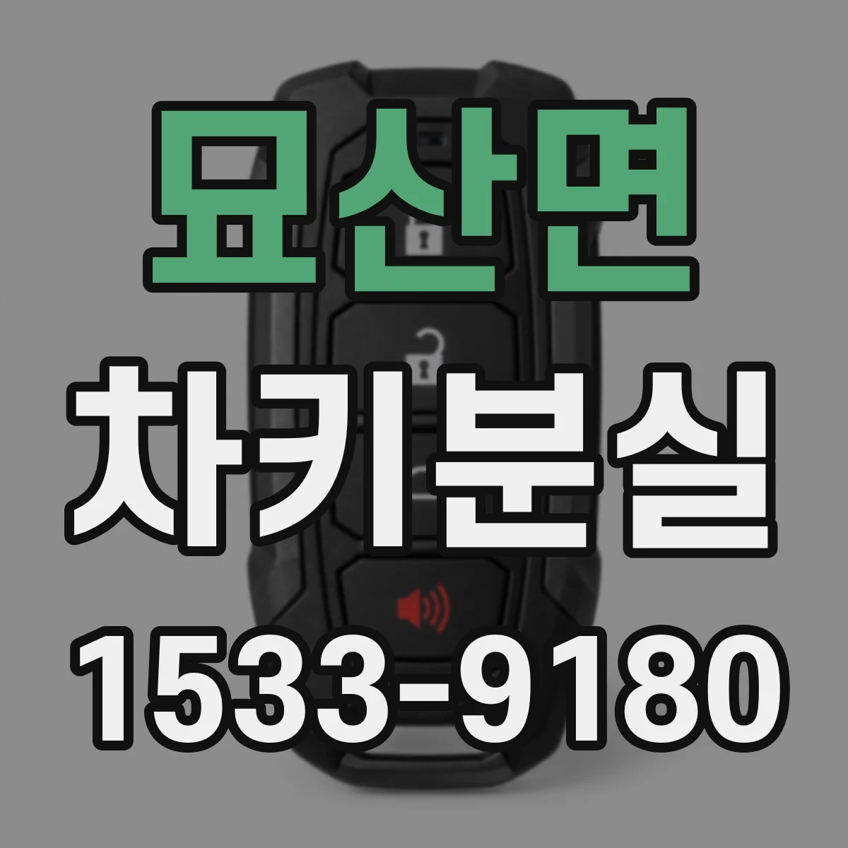 묘산면 차키분실