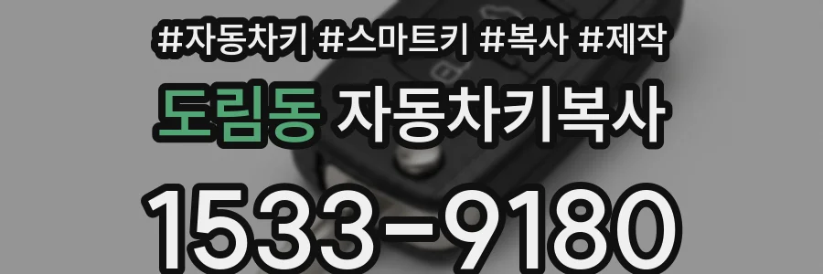 도림동 자동차키복사