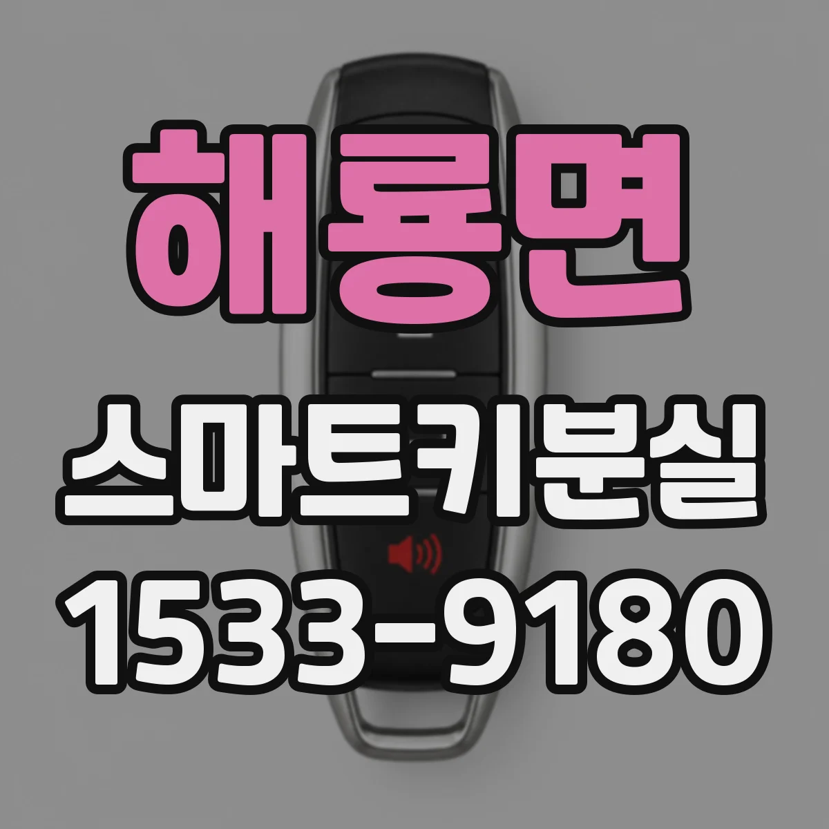 해룡면 스마트키분실
