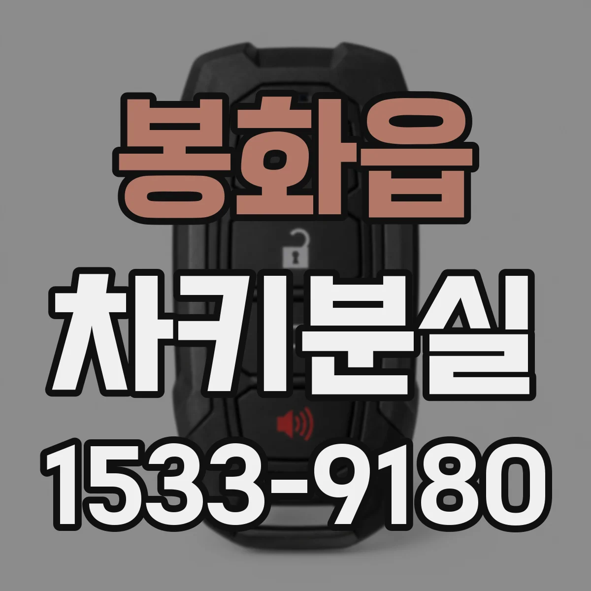 봉화읍 차키분실