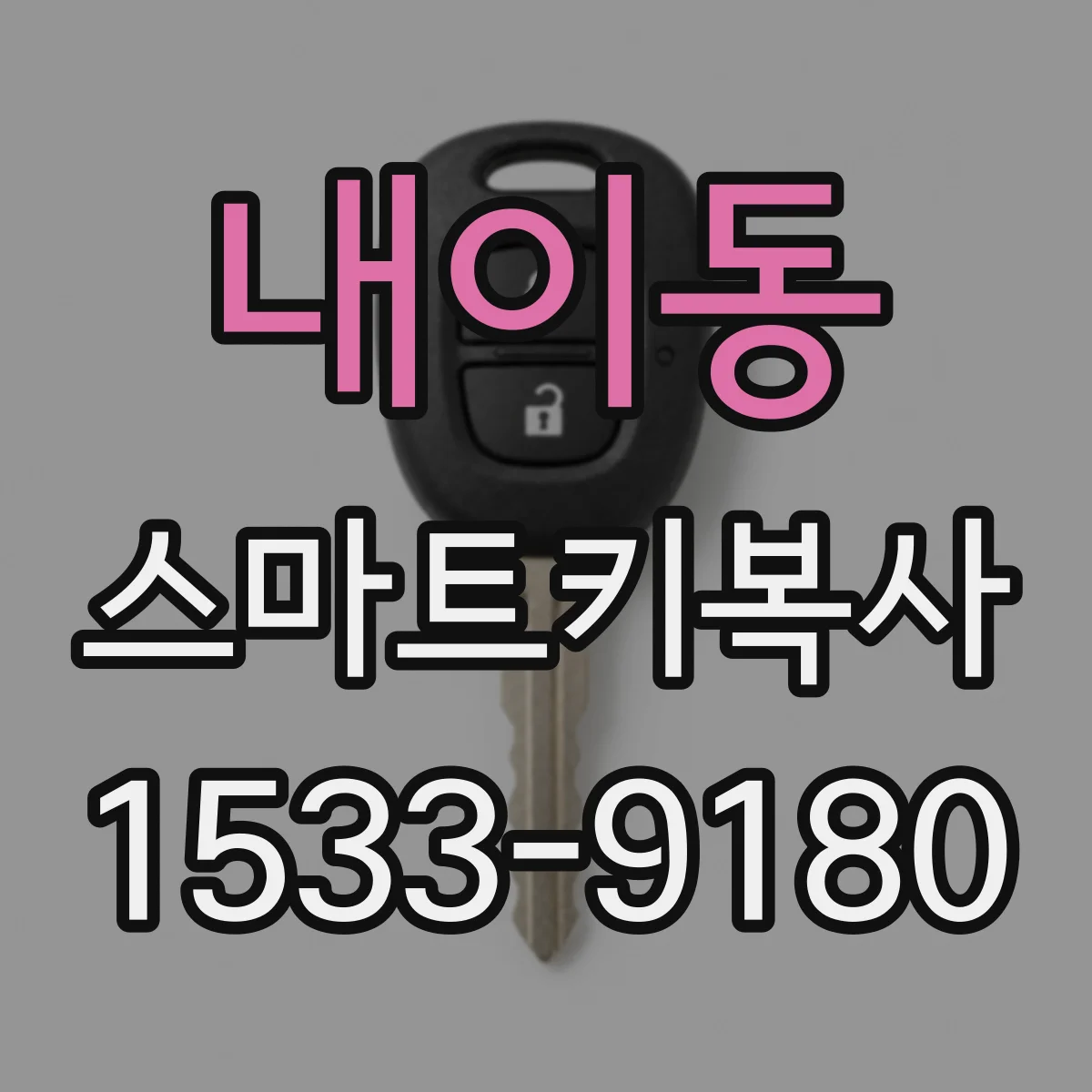 내이동 스마트키복사