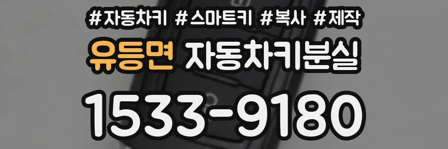 유등면 자동차키분실