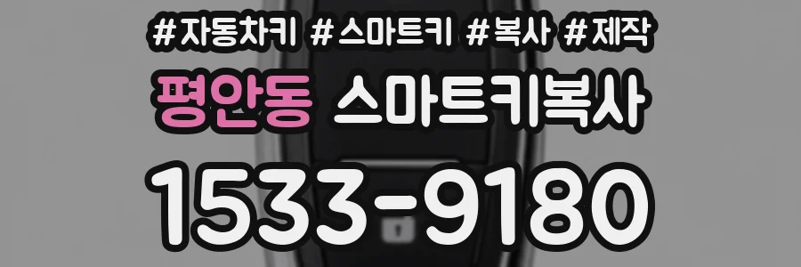 평안동 스마트키복사