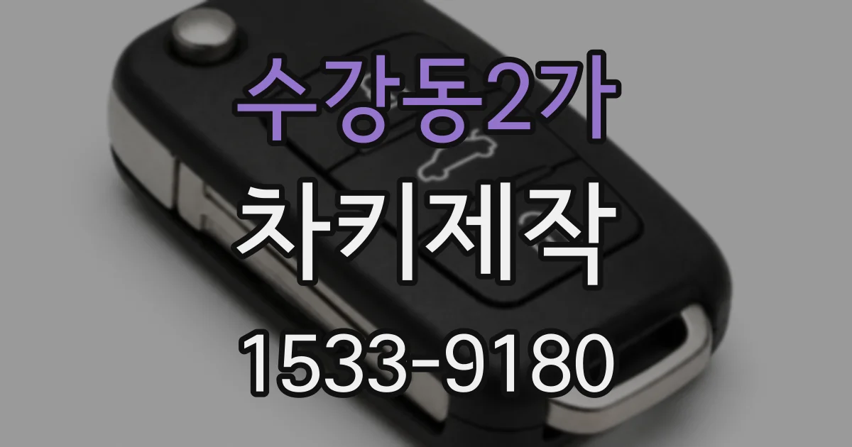 수강동2가 차키제작
