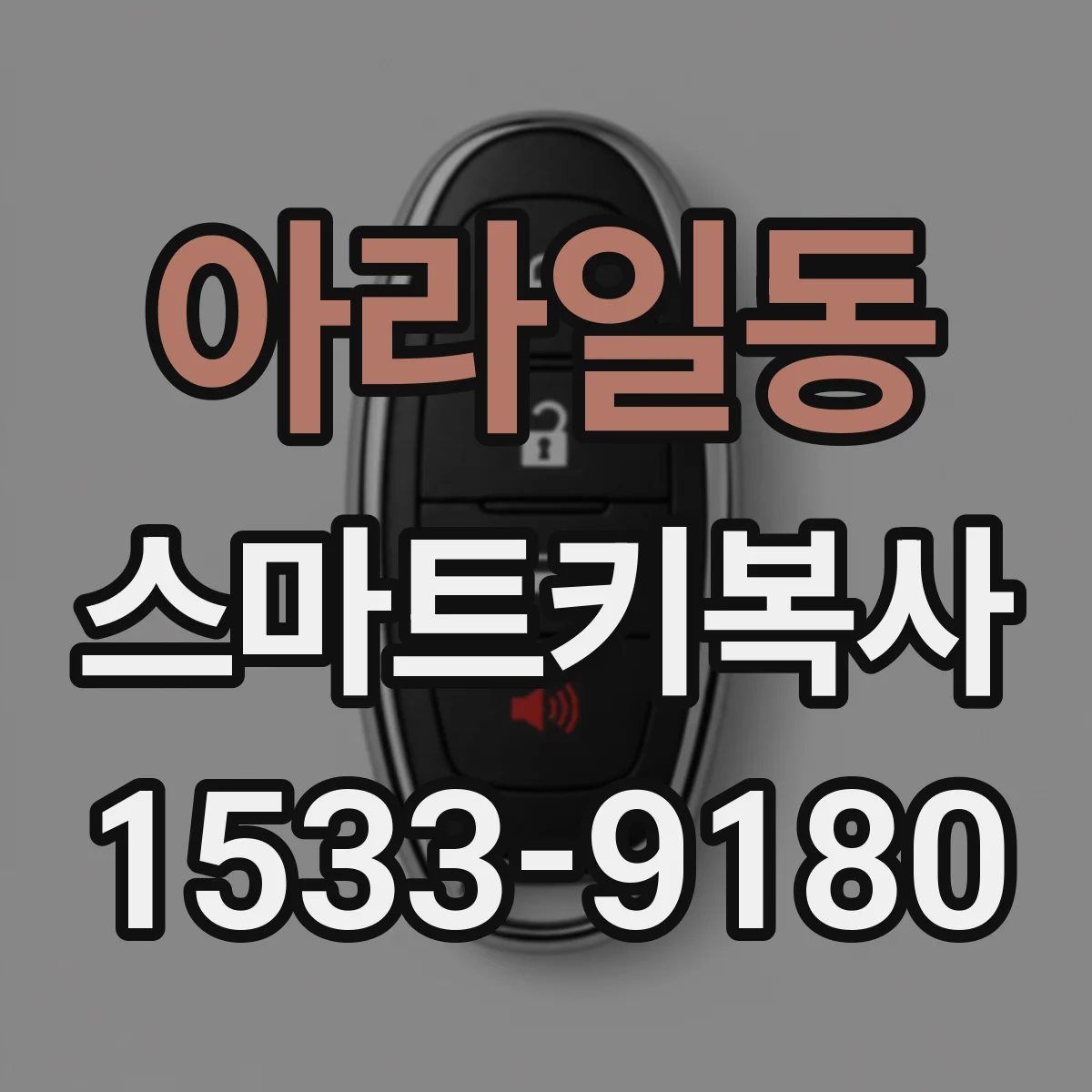 아라일동 스마트키복사