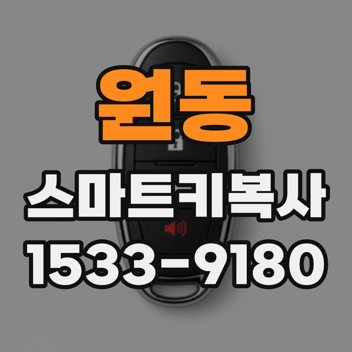 원동 스마트키복사
