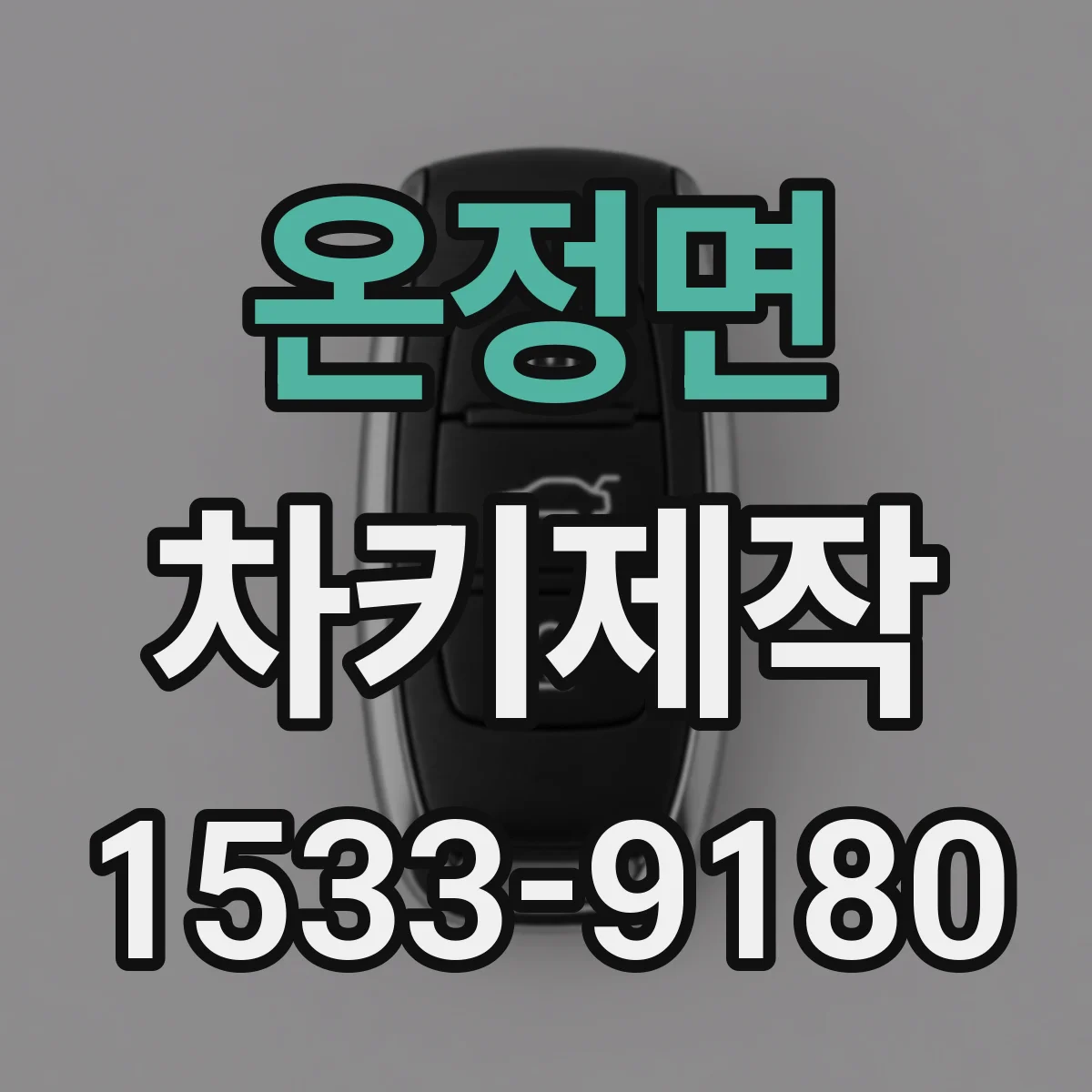온정면 차키제작