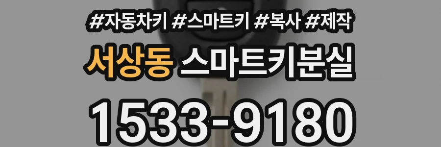 서상동 스마트키분실