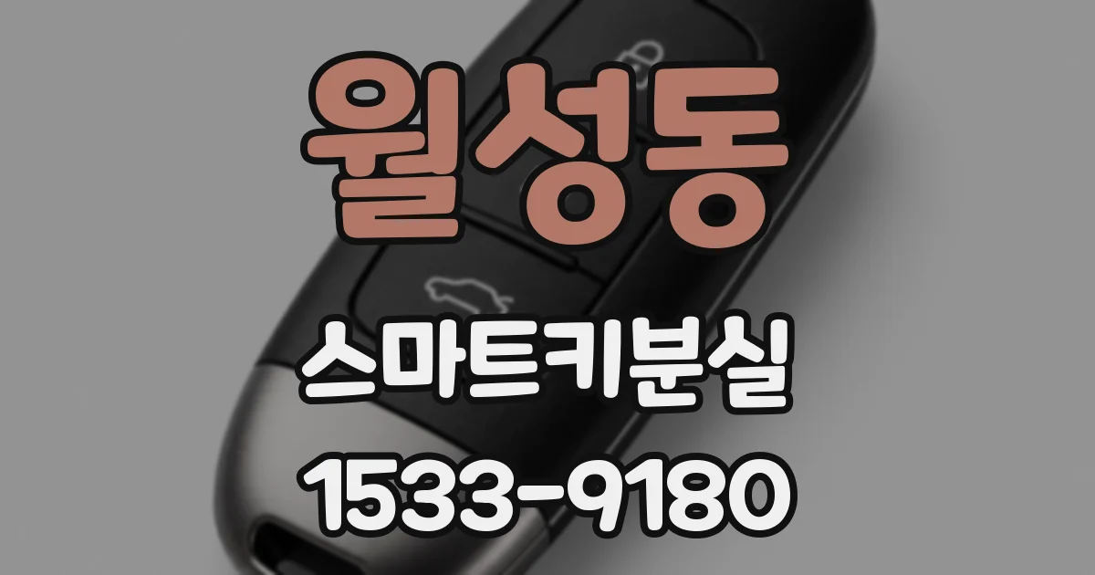 월성동 스마트키분실