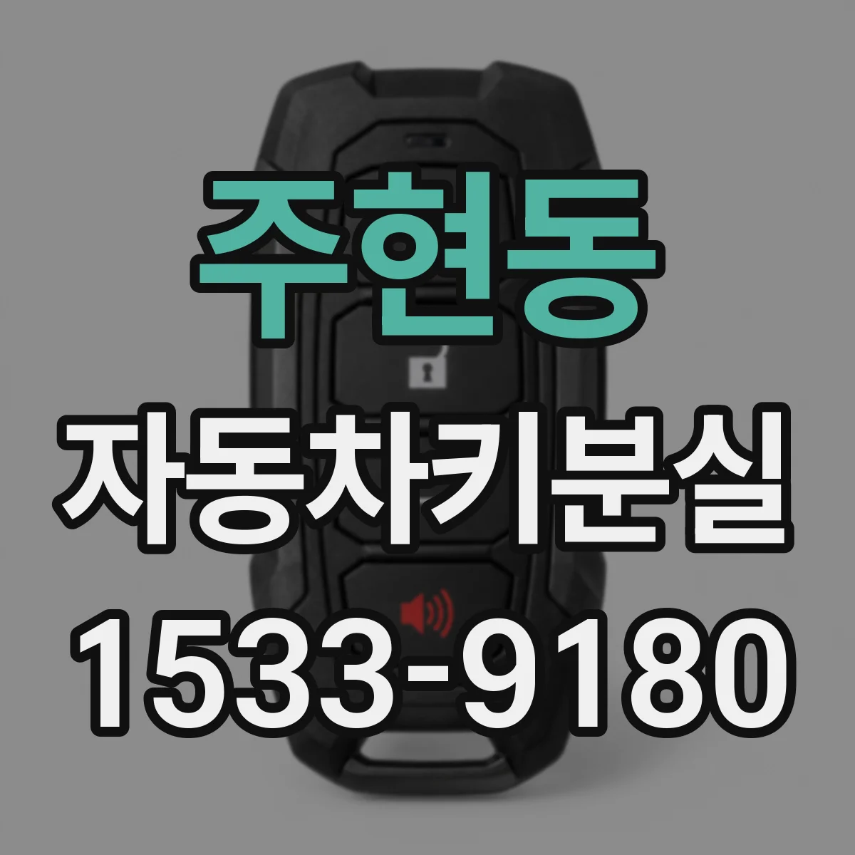 주현동 자동차키분실
