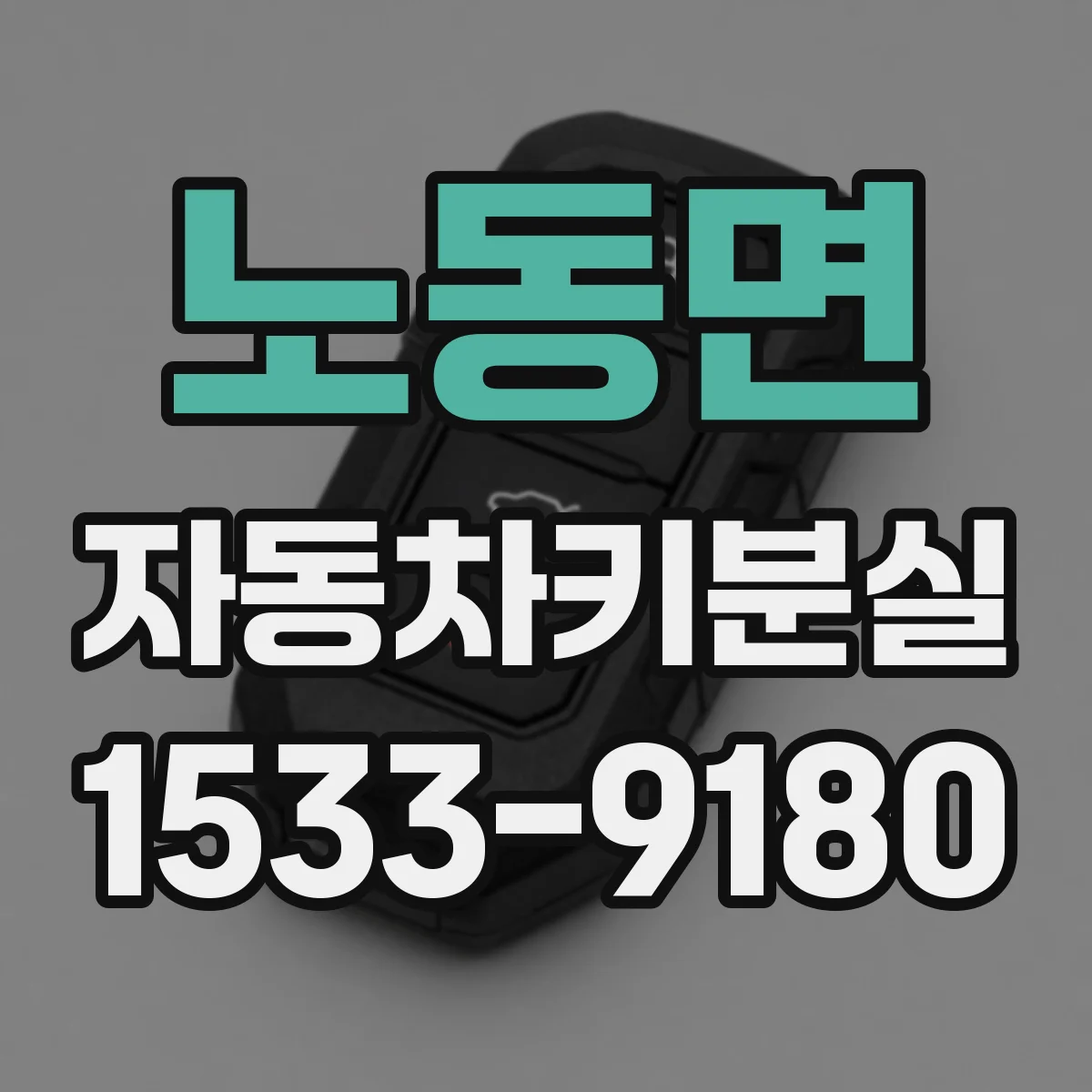 노동면 자동차키분실