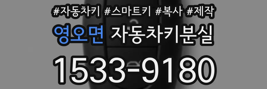영오면 자동차키분실