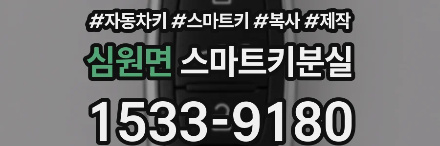 심원면 스마트키분실