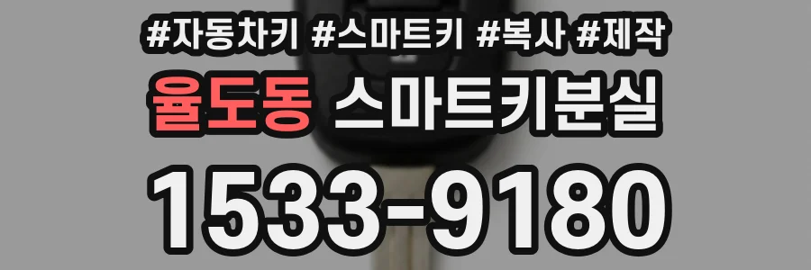 율도동 스마트키분실