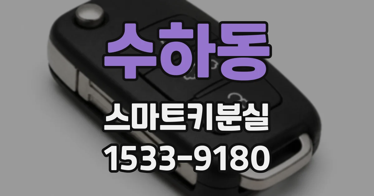 수하동 스마트키분실