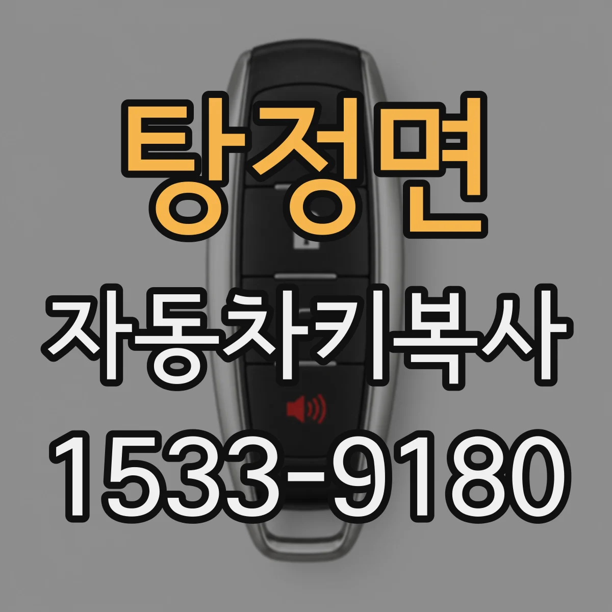 탕정면 자동차키복사