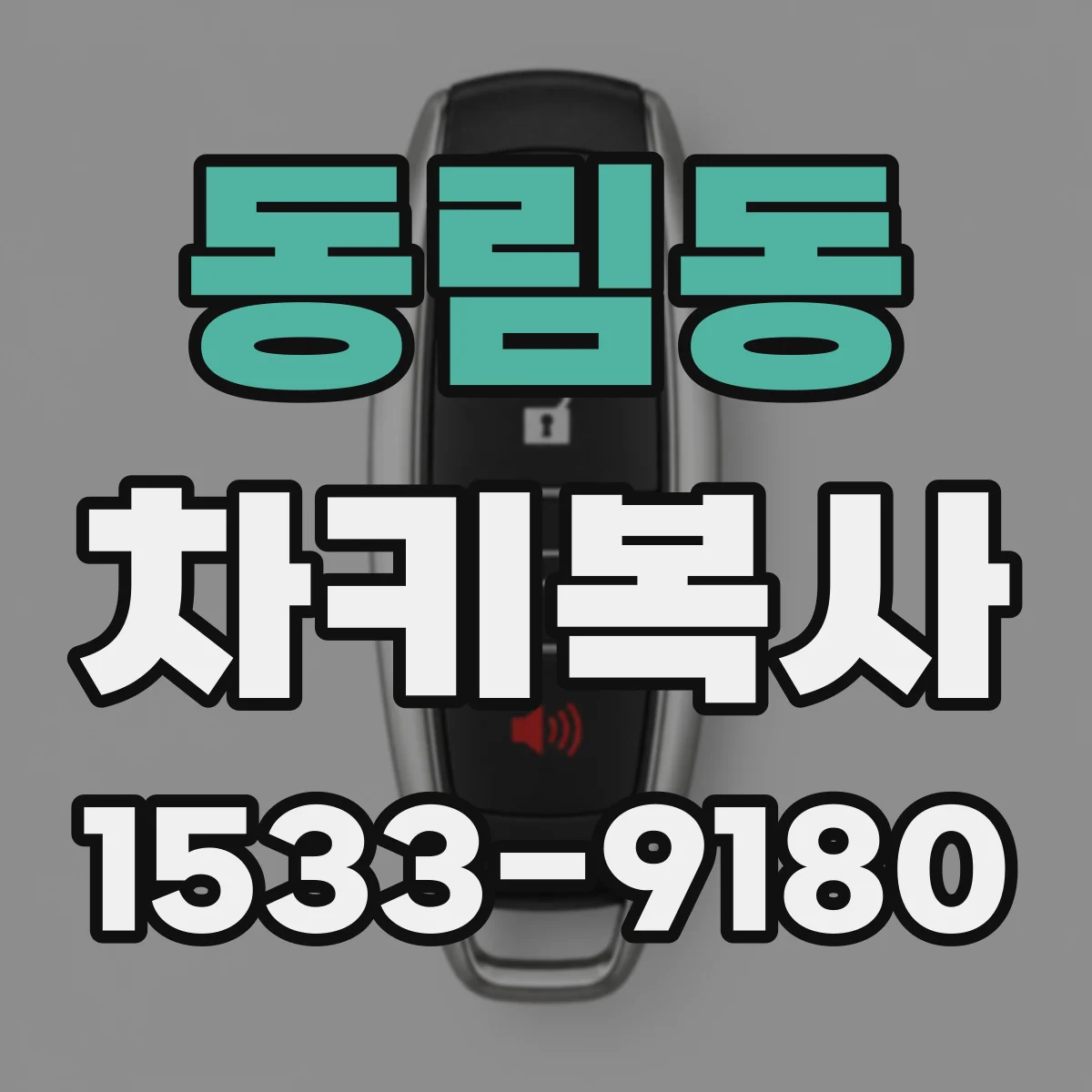 동림동 차키복사