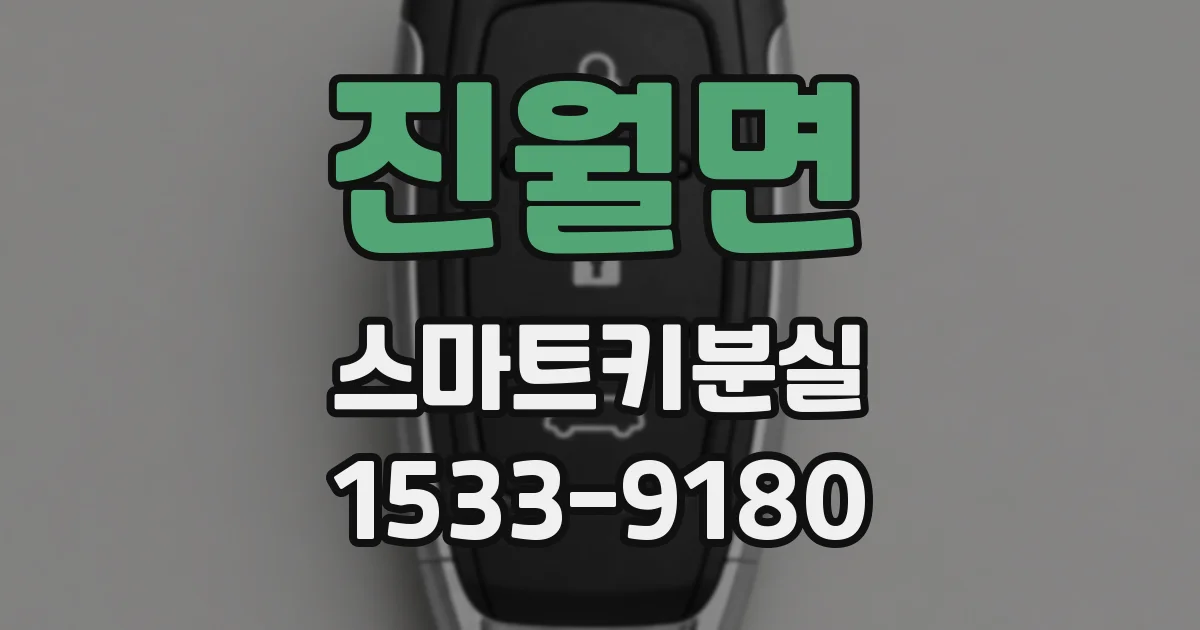 진월면 스마트키분실