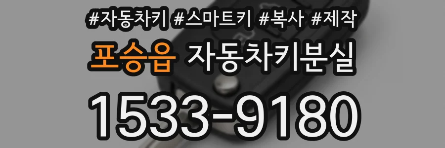 포승읍 자동차키분실
