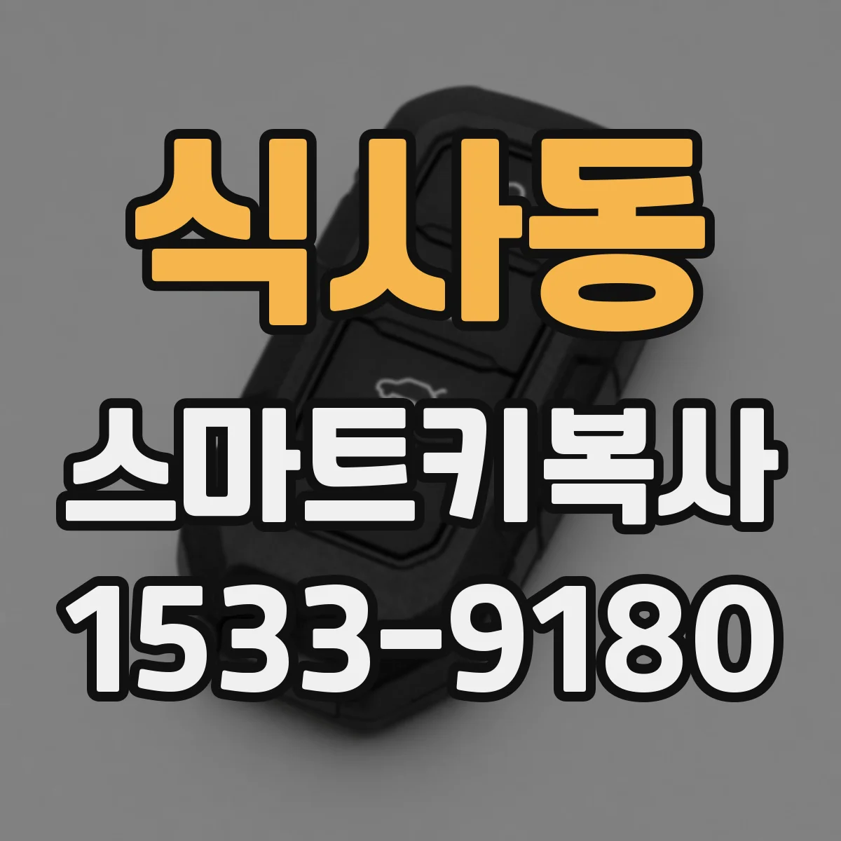 식사동 스마트키복사