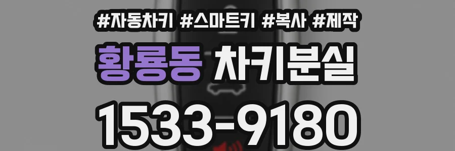 황룡동 차키분실
