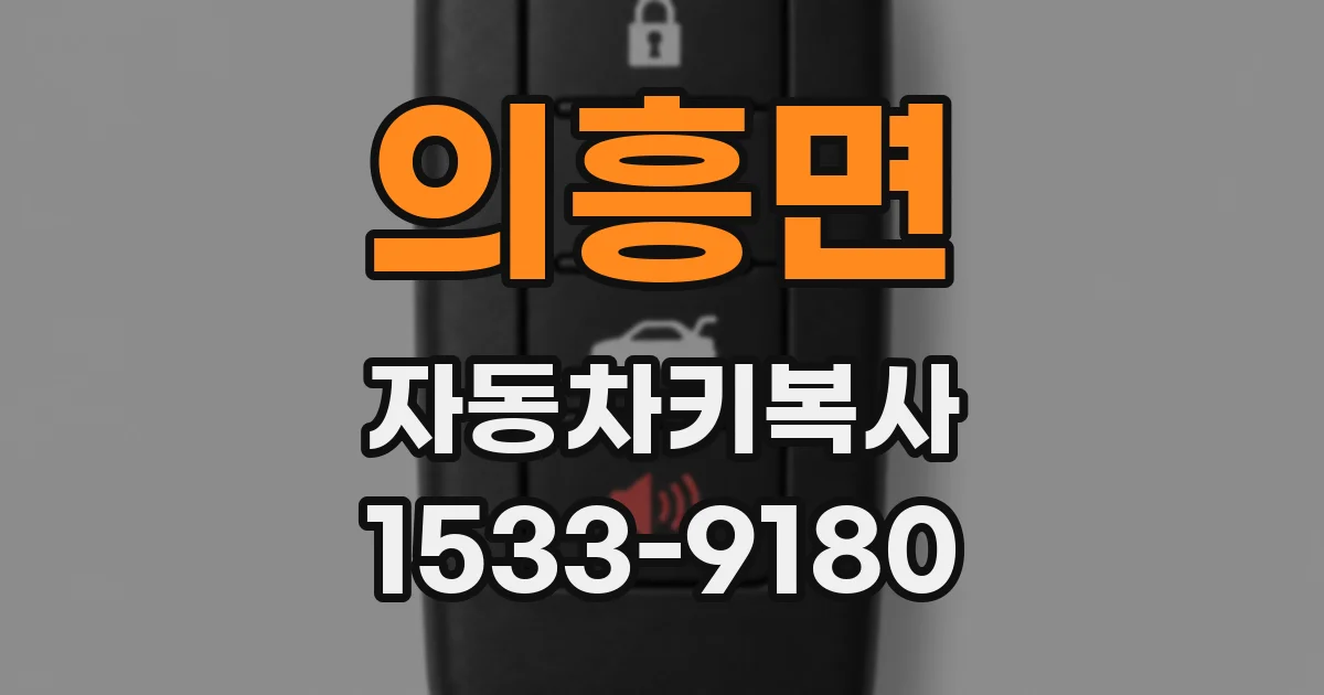 의흥면 자동차키복사