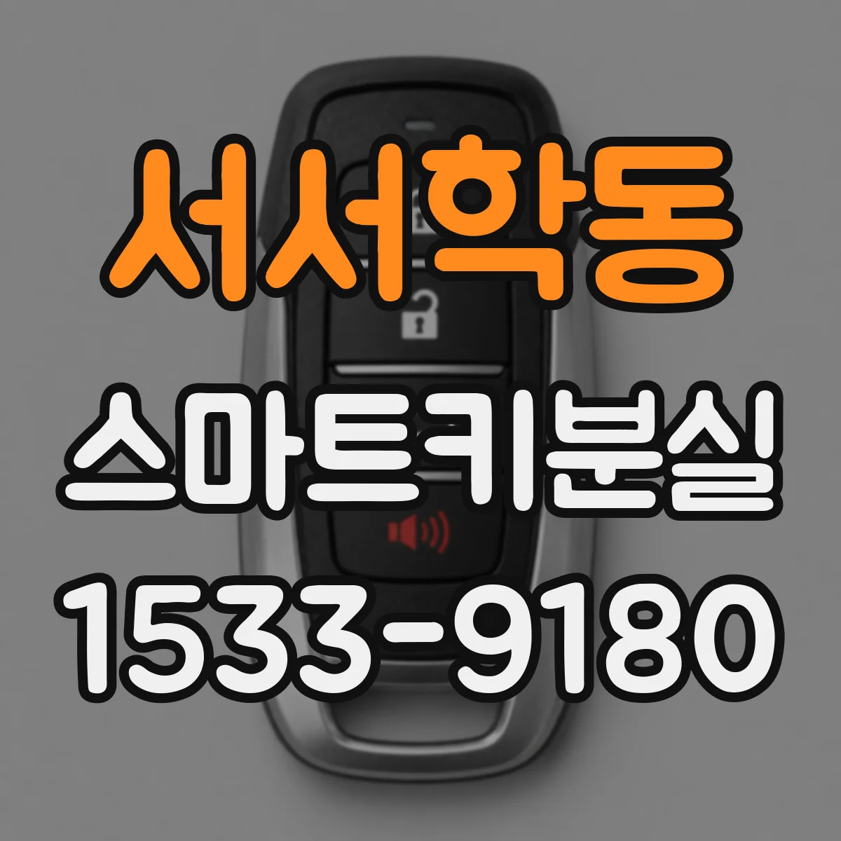 서서학동 스마트키분실