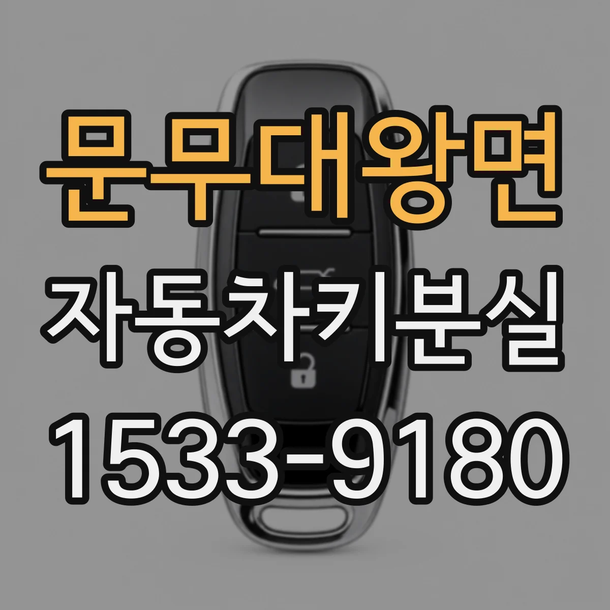 문무대왕면 자동차키분실