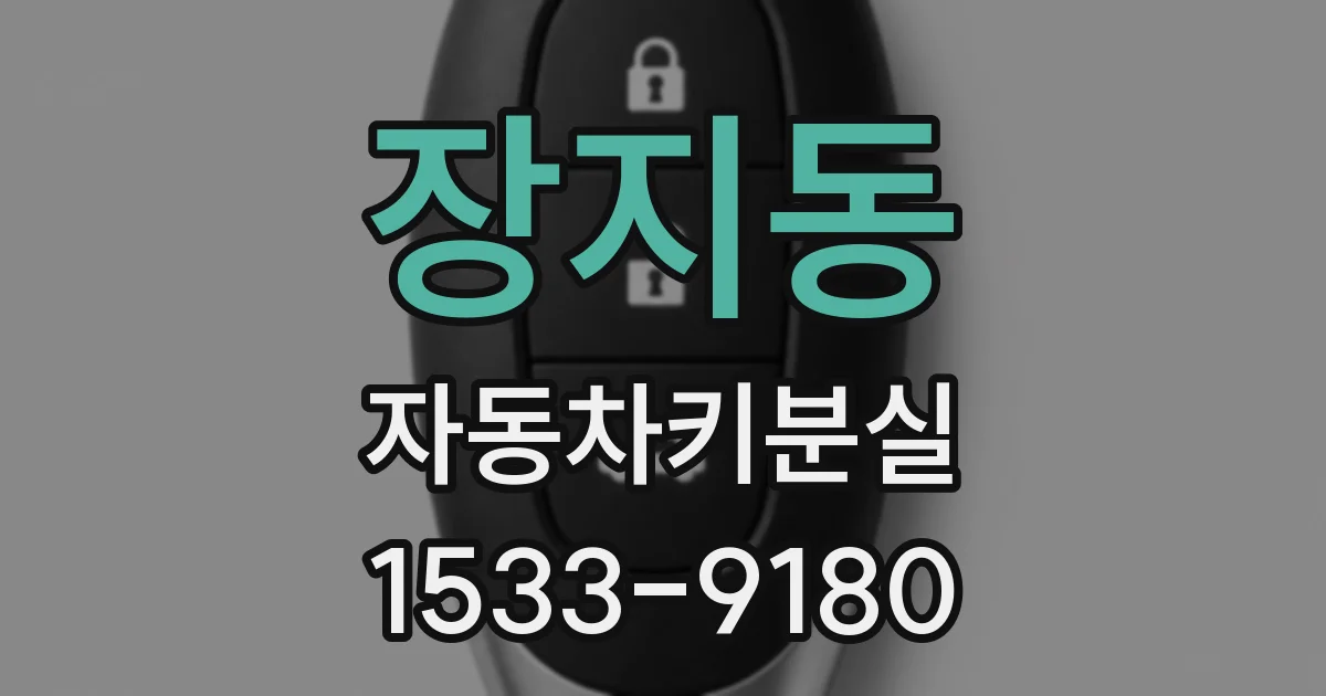장지동 자동차키분실