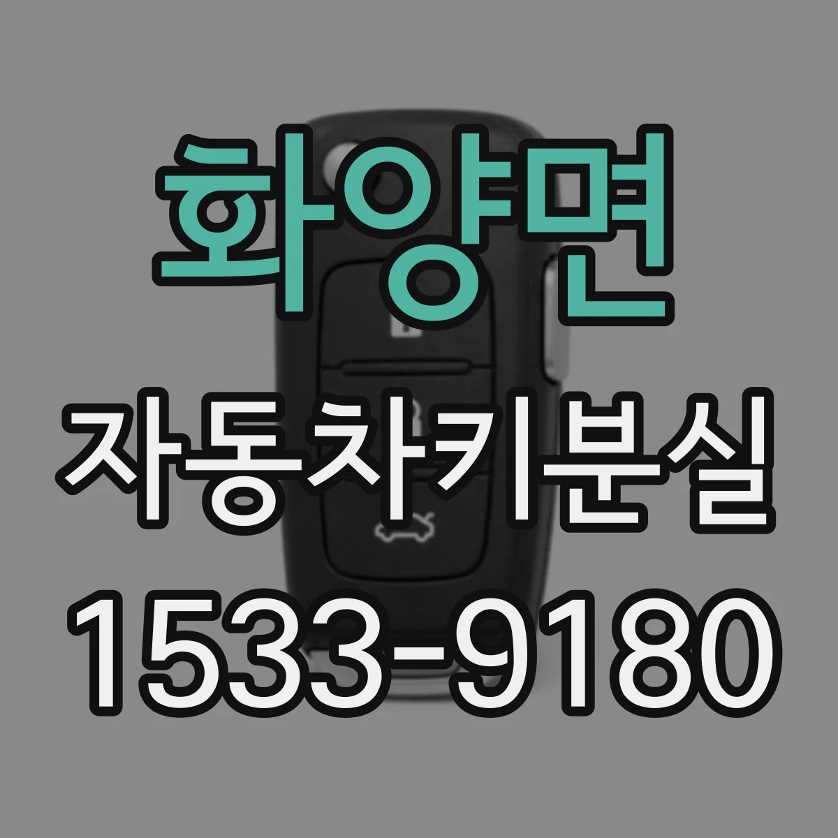 화양면 자동차키분실