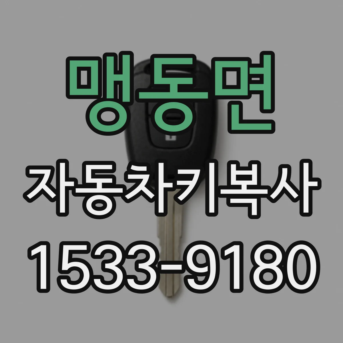 맹동면 자동차키복사