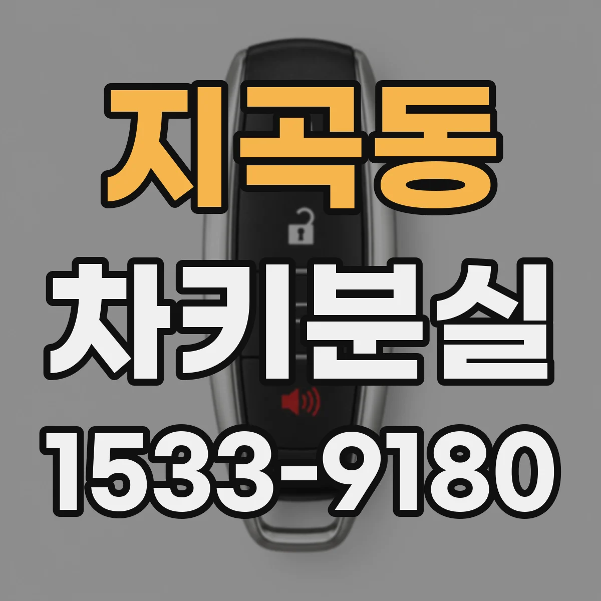 지곡동 차키분실