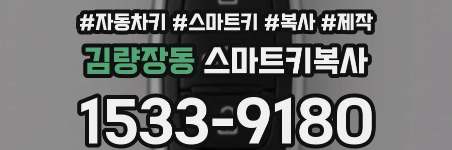 김량장동 스마트키복사