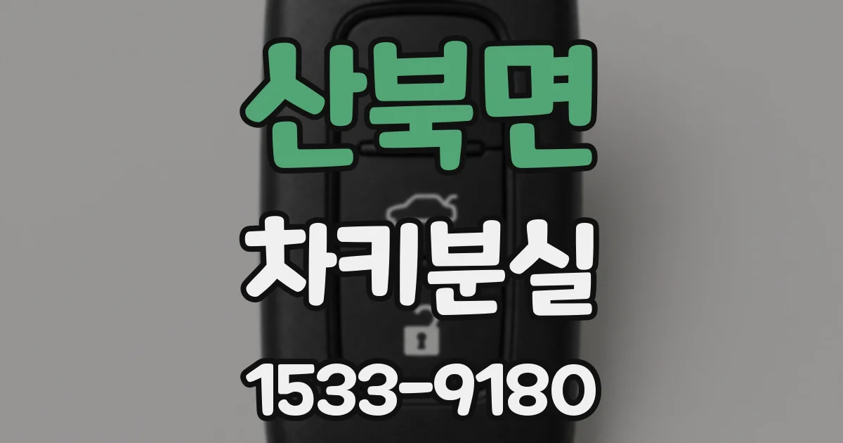 산북면 차키분실