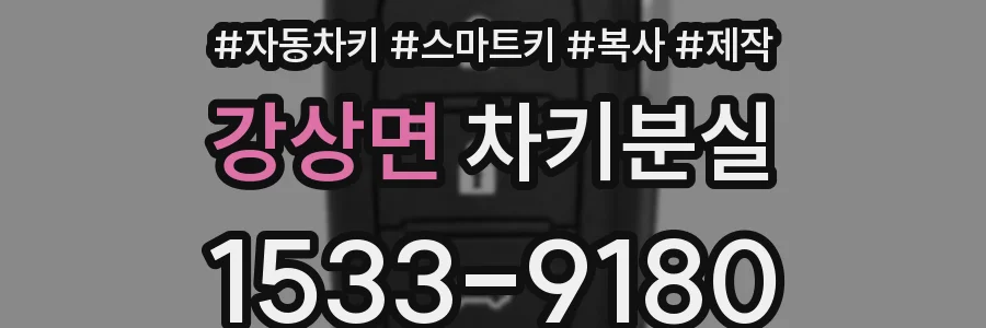 강상면 차키분실