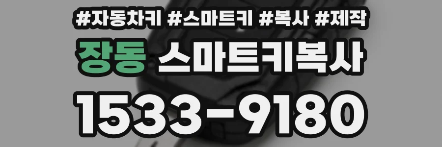 장동 스마트키복사