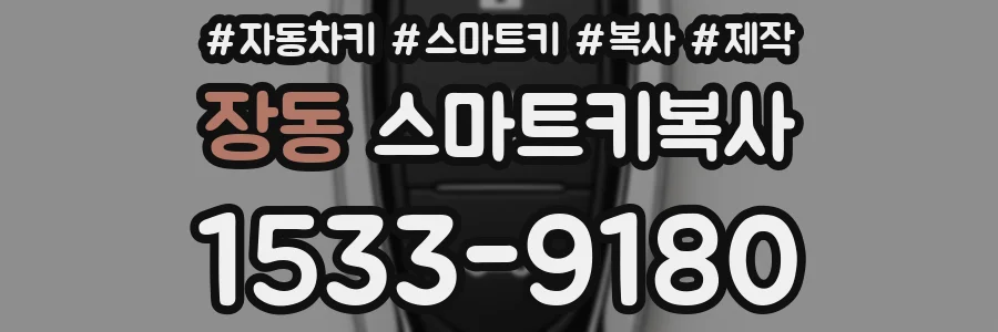 장동 스마트키복사