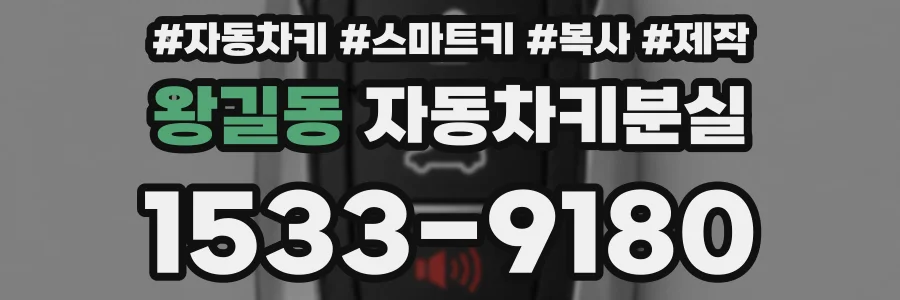 왕길동 자동차키분실
