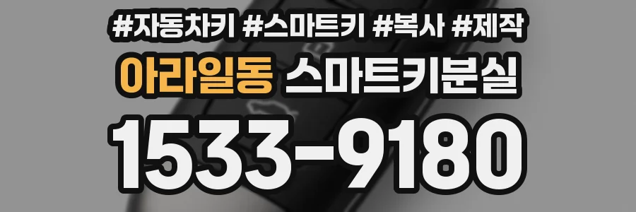 아라일동 스마트키분실