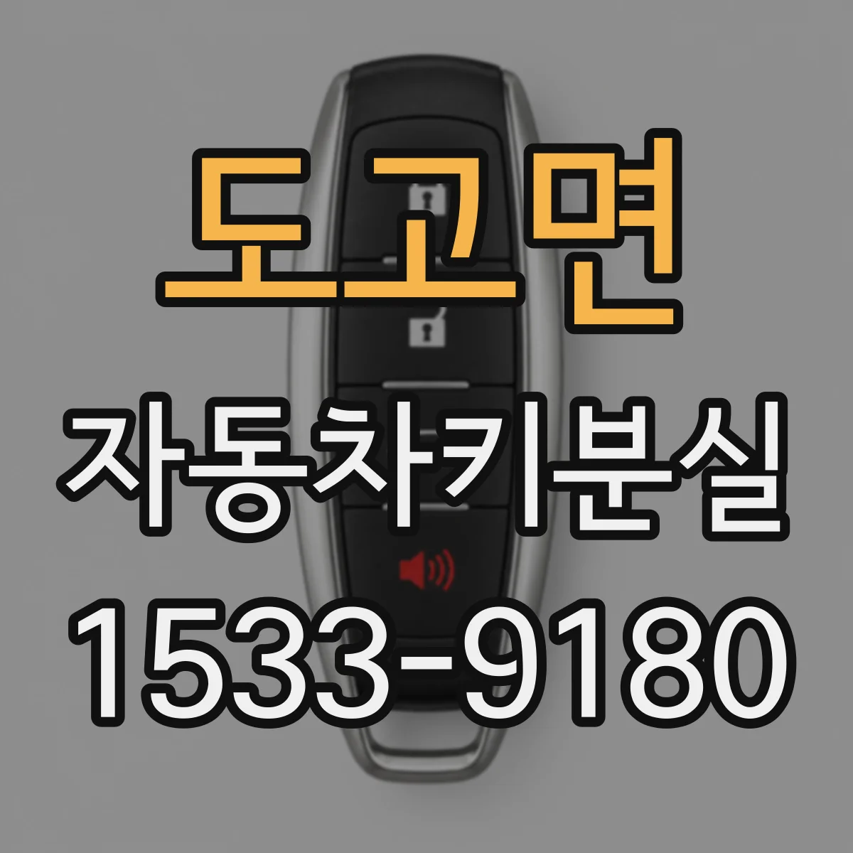 도고면 자동차키분실