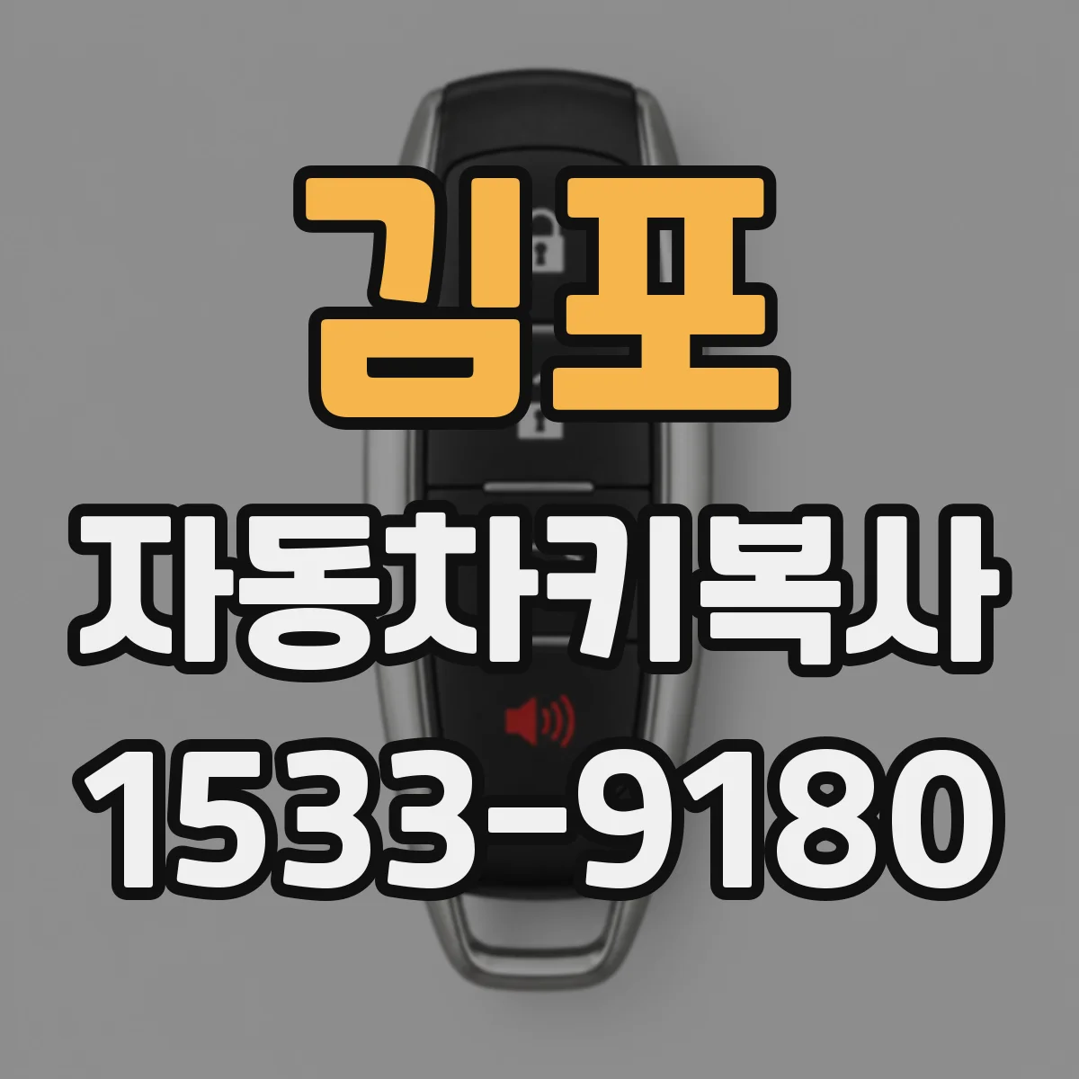 김포 자동차키복사