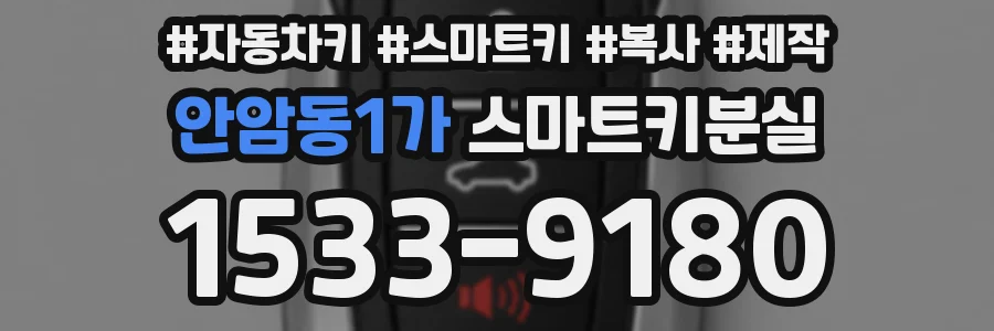 안암동1가 스마트키분실