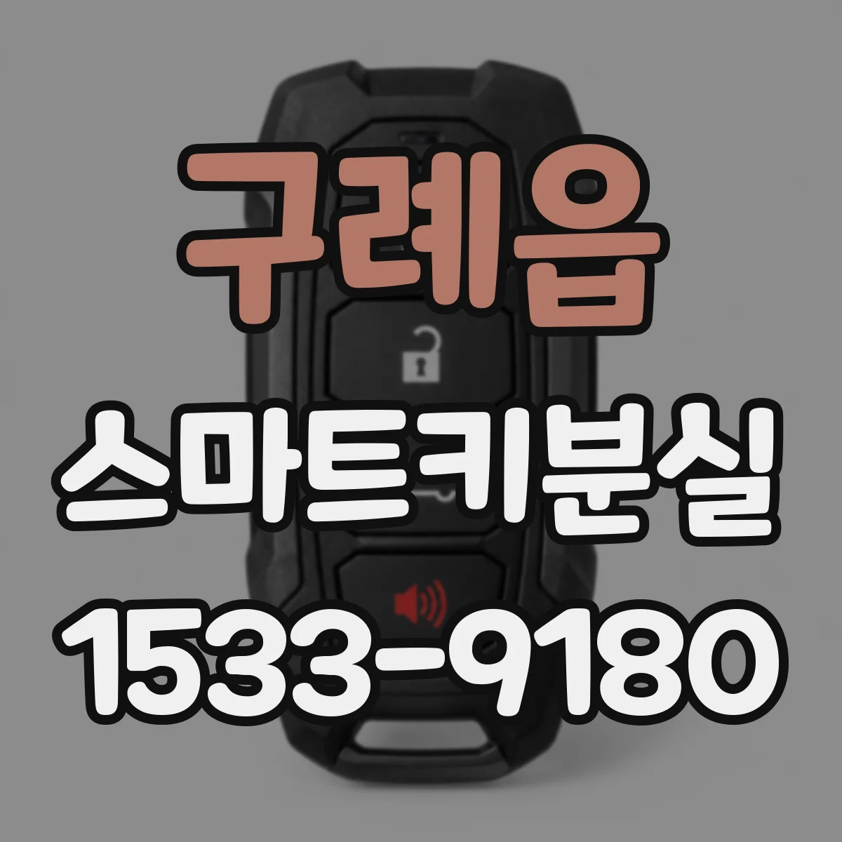 구례읍 스마트키분실