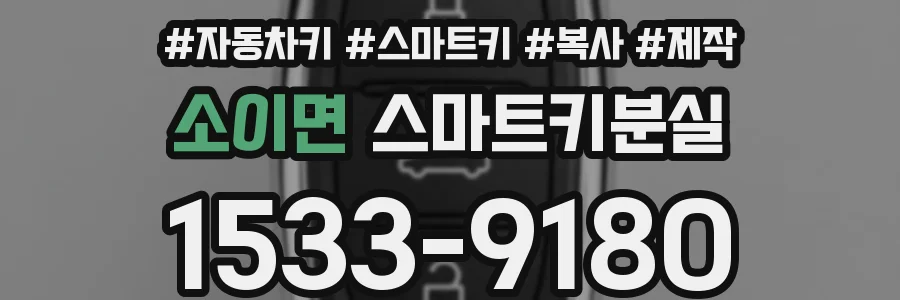 소이면 스마트키분실