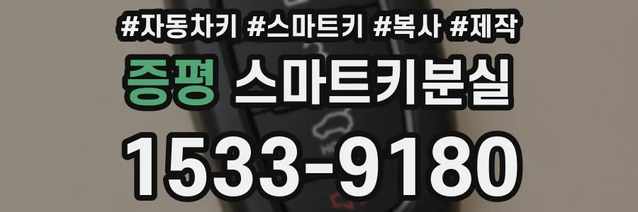 증평 스마트키분실