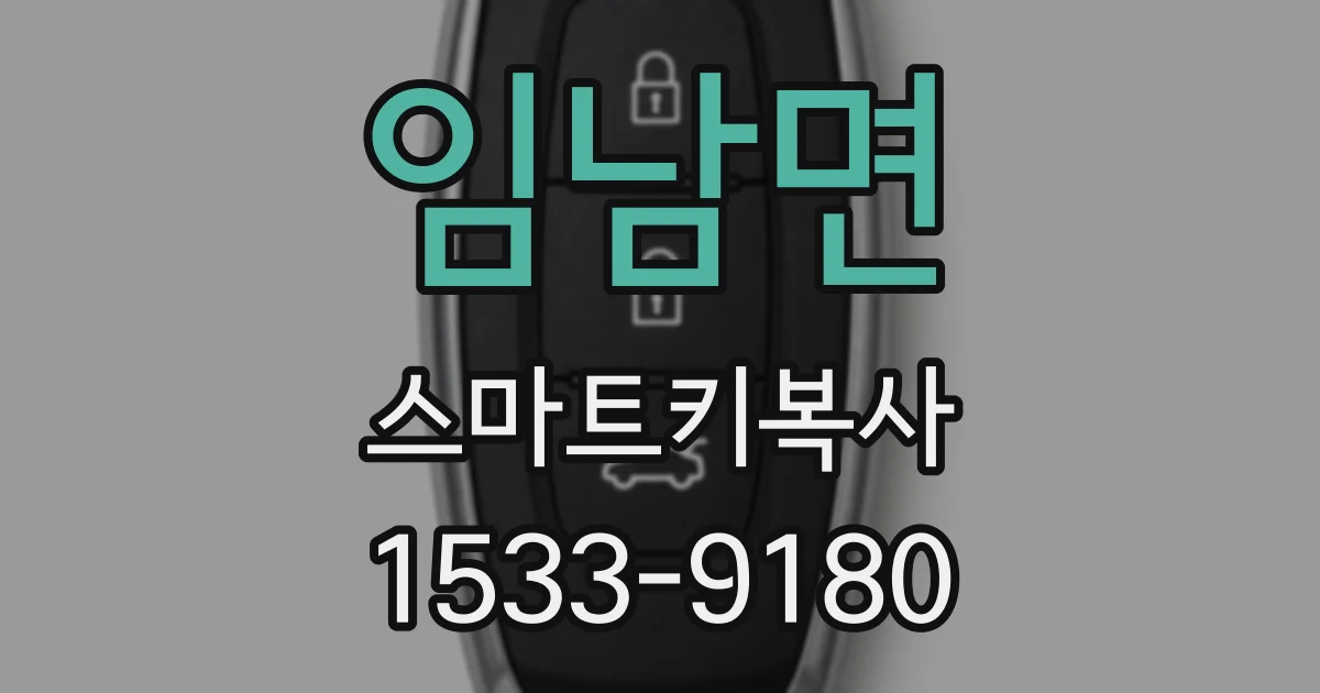 임남면 스마트키복사